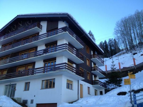 Apartament Les Lupins 16 La Tzoumaz Zewnętrze zdjęcie